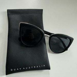 Quay Sunglasses + Bag